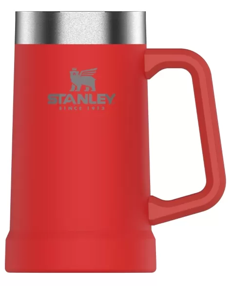 CANECA TÉRMICA DE CERVEJA STANLEY - FLAME RED - 709ML