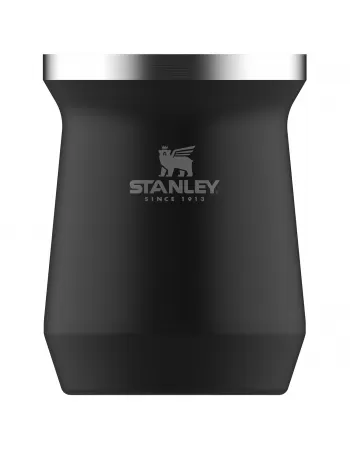 CUIA TERMICA MATE PRETA (MATTE BLACK) STANLEY 236 ML