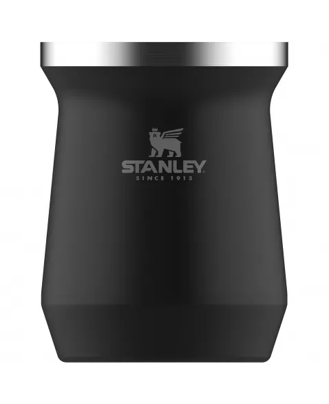 CUIA TERMICA MATE PRETA (MATTE BLACK) STANLEY 236 ML